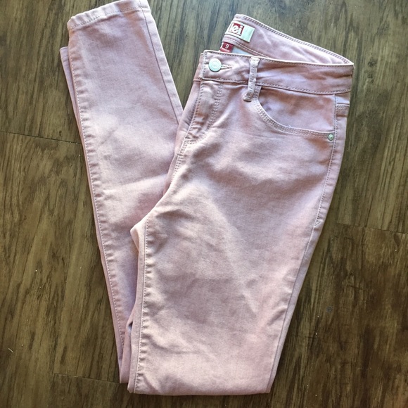 lei Denim - L.E.I Woman’s Jeans Soft Pink Tone Skinny Size 9